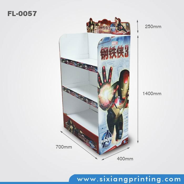 Color Printing OEM/ODM Custom Retail Store Clothing Cardboard Display for Shop C 4