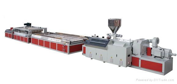 WPC (Foamed) Panel Extrusion Line  