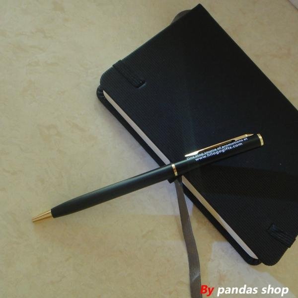 Metal pen with custom your company logo and brand  personalized gifts for him 5