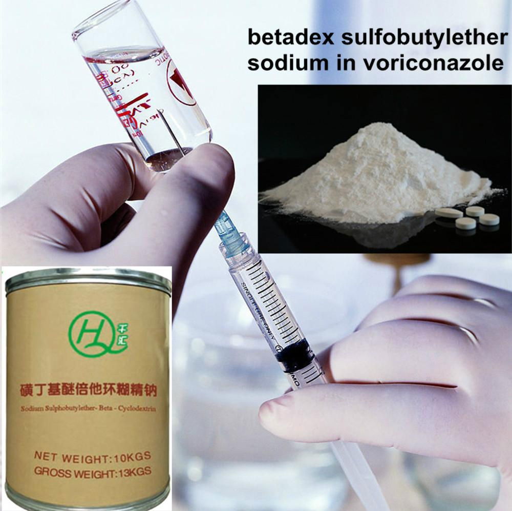 sodium sulfobutylether beta cyclodextrin SBECD 182410-00-0 2