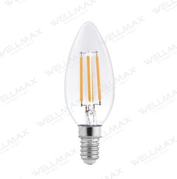 WELLMAX Filament LED Bulb 2