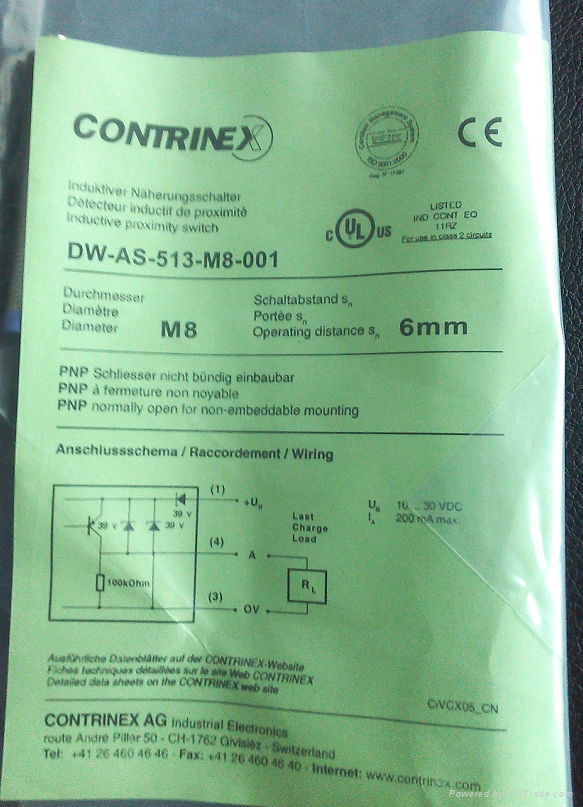 傳感器DW-AS-513-M8-001