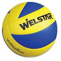 Promotional laminated PU PVC Rubber volleyball 3