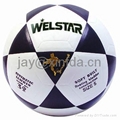 Promotional laminated PU PVC Rubber soccer ball 2