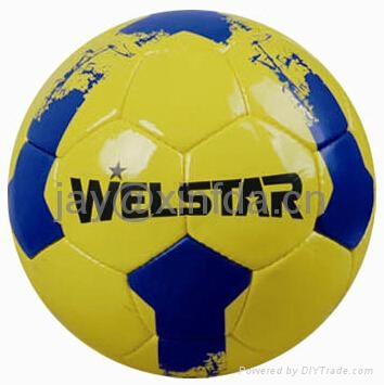 Promotional laminated PU PVC Rubber soccer ball 5