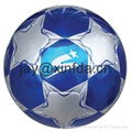 Promotional laminated PU PVC Rubber soccer ball 3