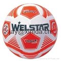 Promotional laminated PU PVC Rubber soccer ball 2