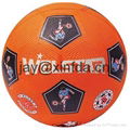 Promotional laminated PU PVC Rubber soccer ball 4