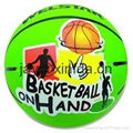 Promotional laminated PU PVC Rubber basketball 2