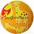 Promotional laminated PU PVC Rubber basketball 4