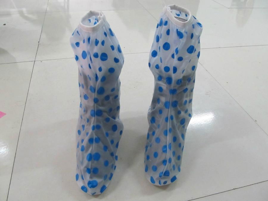 Ladies Waterproof Cover Rain Shoes 2