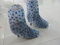 Ladies Waterproof Cover Rain Shoes 5