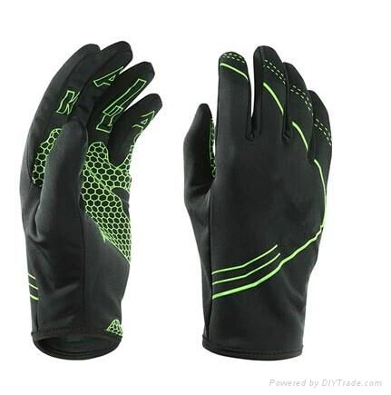 Winter Outdoor Men Leahter Ski Gloves 3