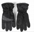 Waterproof Breathable Membrane Warm Goat Leather Ski Glove 2