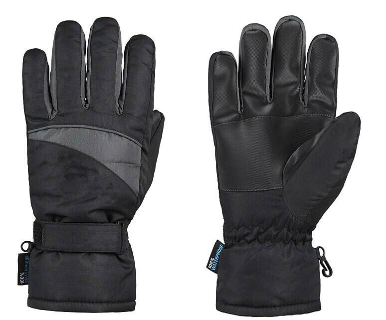 Waterproof Breathable Membrane Warm Goat Leather Ski Glove 4