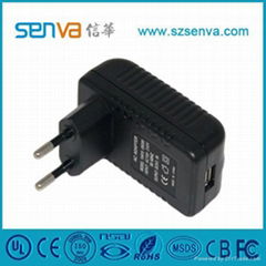 USB Universal AC Adapter for Mobiles Digital Cameras (XH-15WUSB-5V01-5)