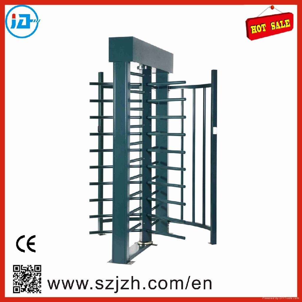 High quality security smart 304 stainless steel full height turnstile gate