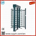 High quality security smart 304 stainless steel full height turnstile gate 1