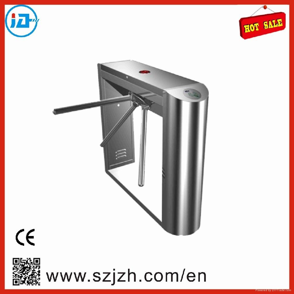 Semi-auto 304 stainless steel rfid Smart Tripod Turnstile with access control sy