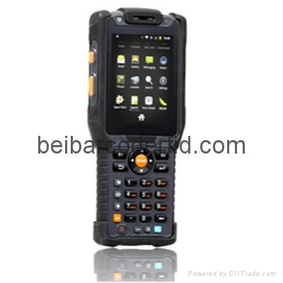 Handheld Ultra high Frequency 6 meters RFID Terminal 1D 2D barcode scanner PDA