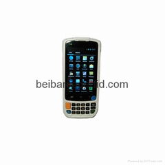 PDA data Terminal NFC HF RFID Reader Handheld Smart Phone 1d 2D Barcode Scanner