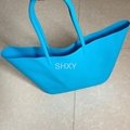 Favorites Compare Fashionable durable silicone lady handbag silicone bag 4