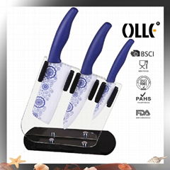 4 pcs Ceramic Kitchen Knife Set