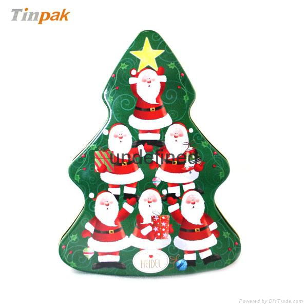 tree shape candy tin box 4