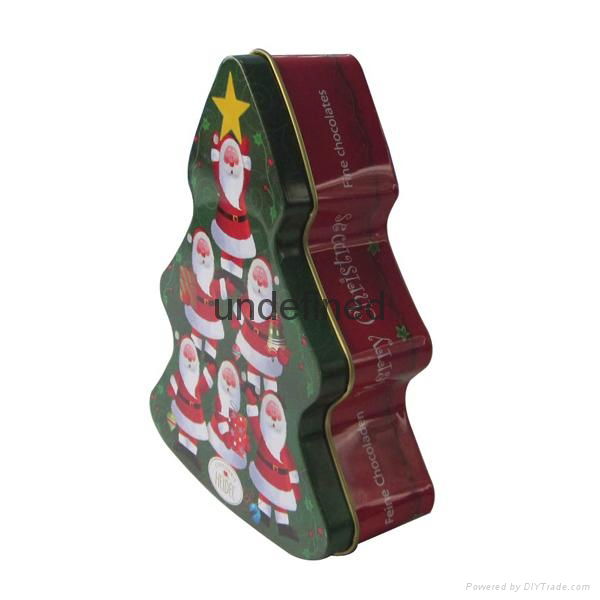 tree shape candy tin box 5