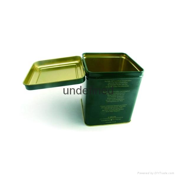 paint green tea tin box 3