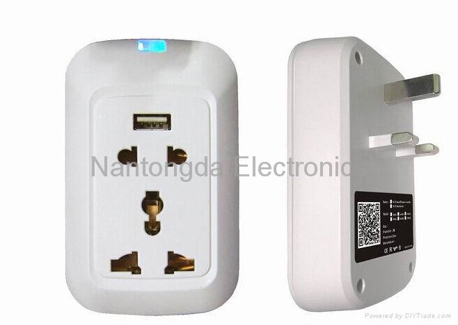 Smart Home Wifi mutiled smart socket plug adapter made in China  2