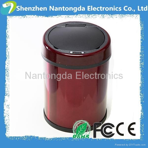 9L 13L infrared induction trash can ash bin for home automation 4