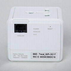 Patent Square wifi router multi adapter with usb port 