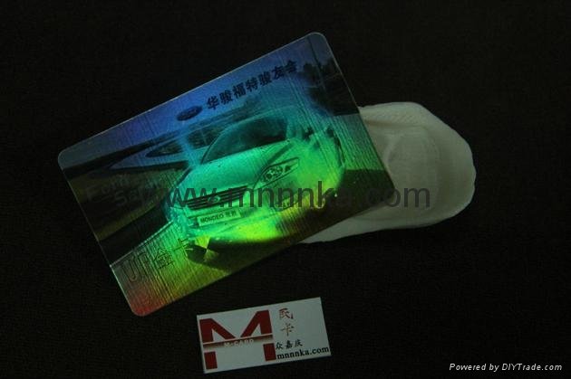 The laser card