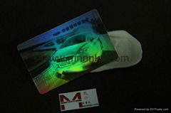 The laser card