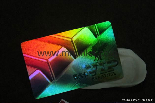 The laser card 5