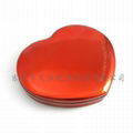  heart shape mint window tin 3