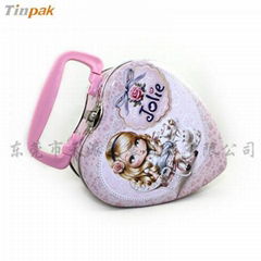  heart shape candy  metal  box for Valentine