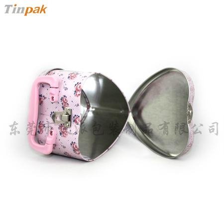  heart shape candy  metal  box for Valentine 2