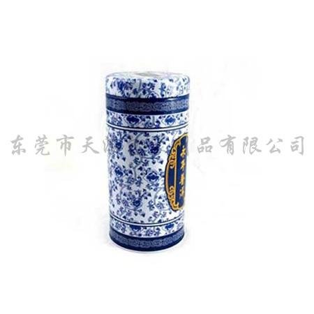 custom round airtight tea tin can 4