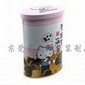 oval shape biscuit tin box manufacture