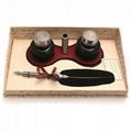 Feather Quill & Ink Holder Set 1