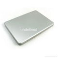 chinese oblong silver cd tin case