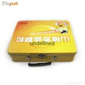 dongguan rectangular tin lunch box with