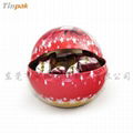 Christmas Ball Tin Dia.102mm 2