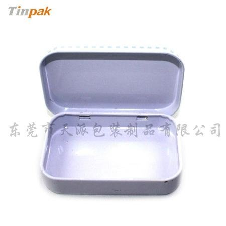 small rectangular soap metal tin box 2
