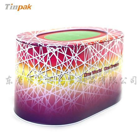 large metal cookie tin box container 4