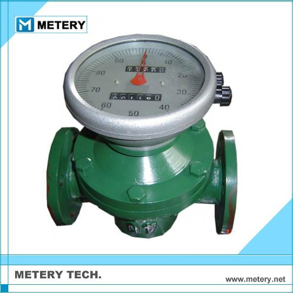 Oval gear flowmeter