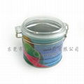 small round milk candy tin cans 4