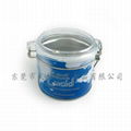 small round milk candy tin cans 5